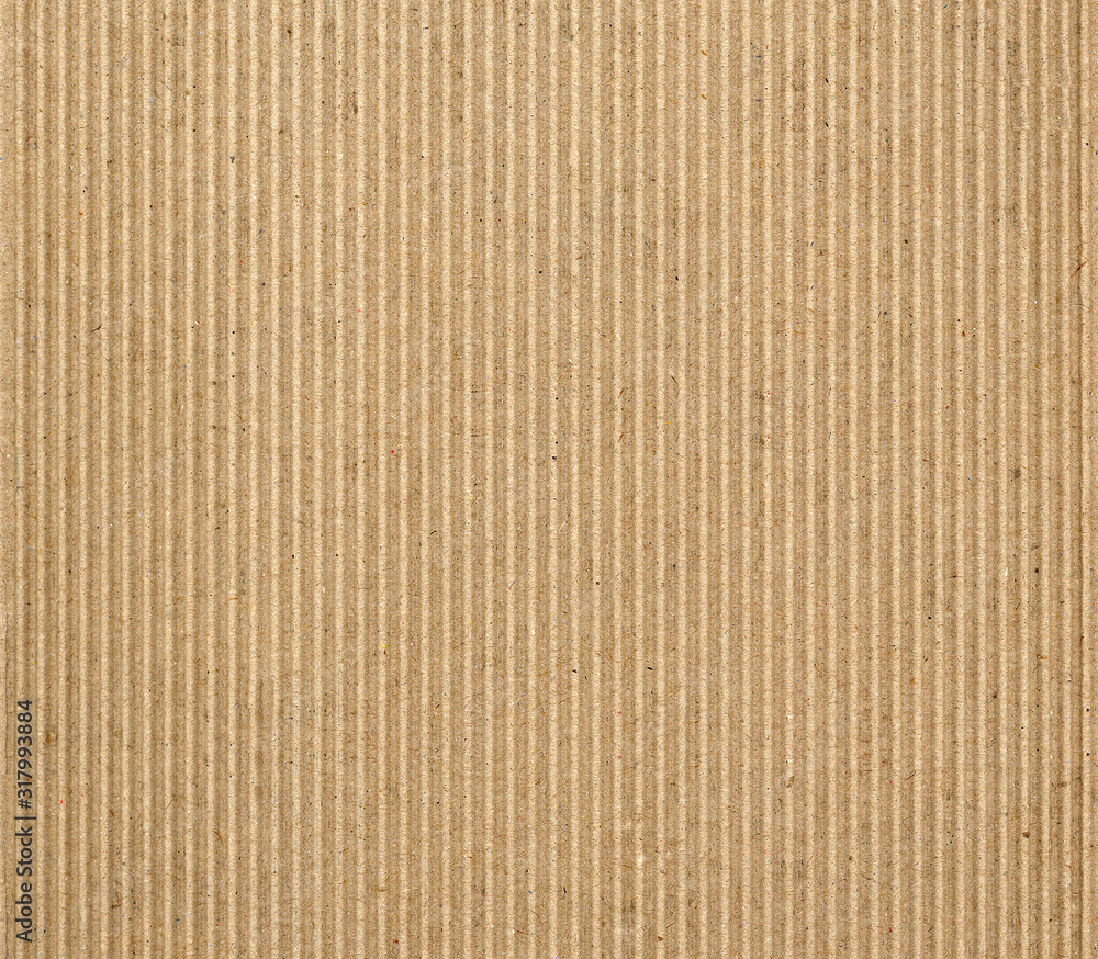 Brown corrugated cardboard texture background Brown corrugated cardboard texture background