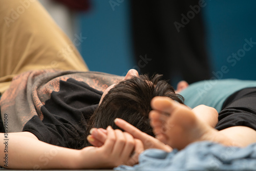 dancer hand, contact improvisation