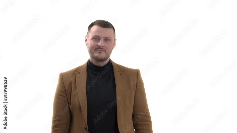 Young businessman snapping fingers. Gestures and body language concept Young businessman snapping fingers. Gestures and body language concept
