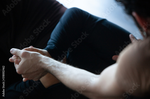 dancer hand, contact improvisation