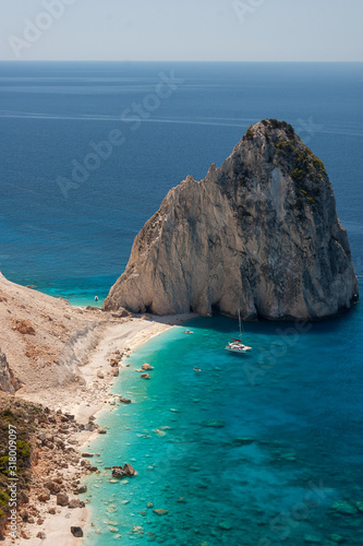 Seashore on Zakynthos landmark