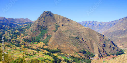 The Sacred Valley, an area important for agriculture for the Incan Empire