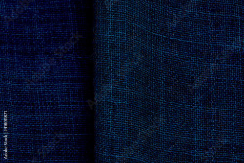 cashmere 100% label - classic blue - trend color of the year 2020