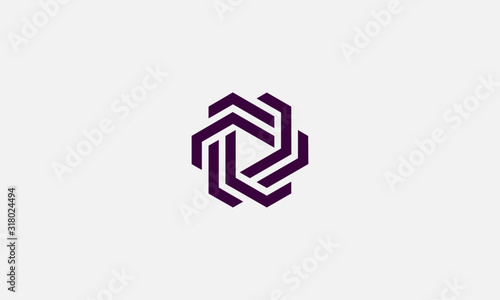 Abstract innovative high tech logo template. Technology logo vector