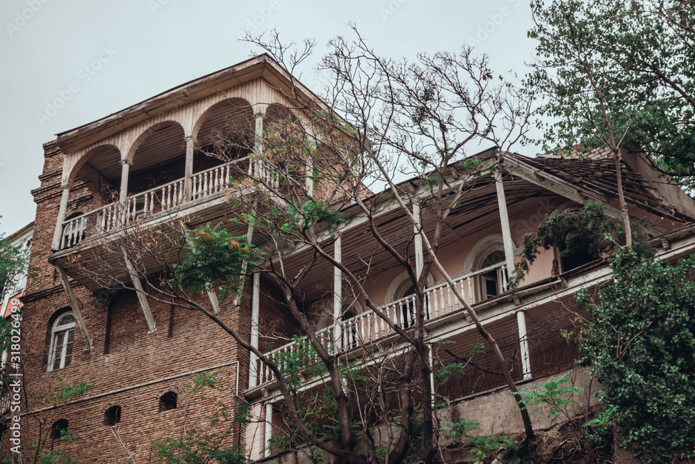 old abandoned house