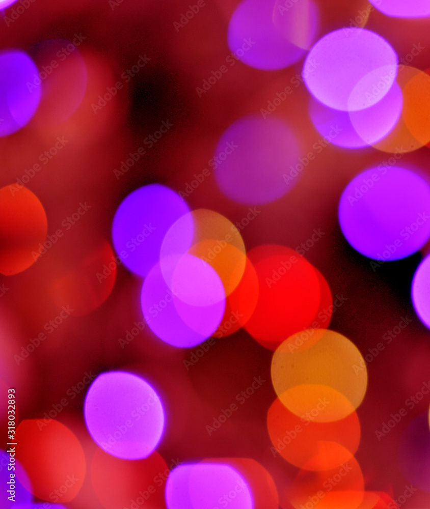Abstract circular bokeh background of Christmaslight Abstract circular bokeh background of Christmaslight