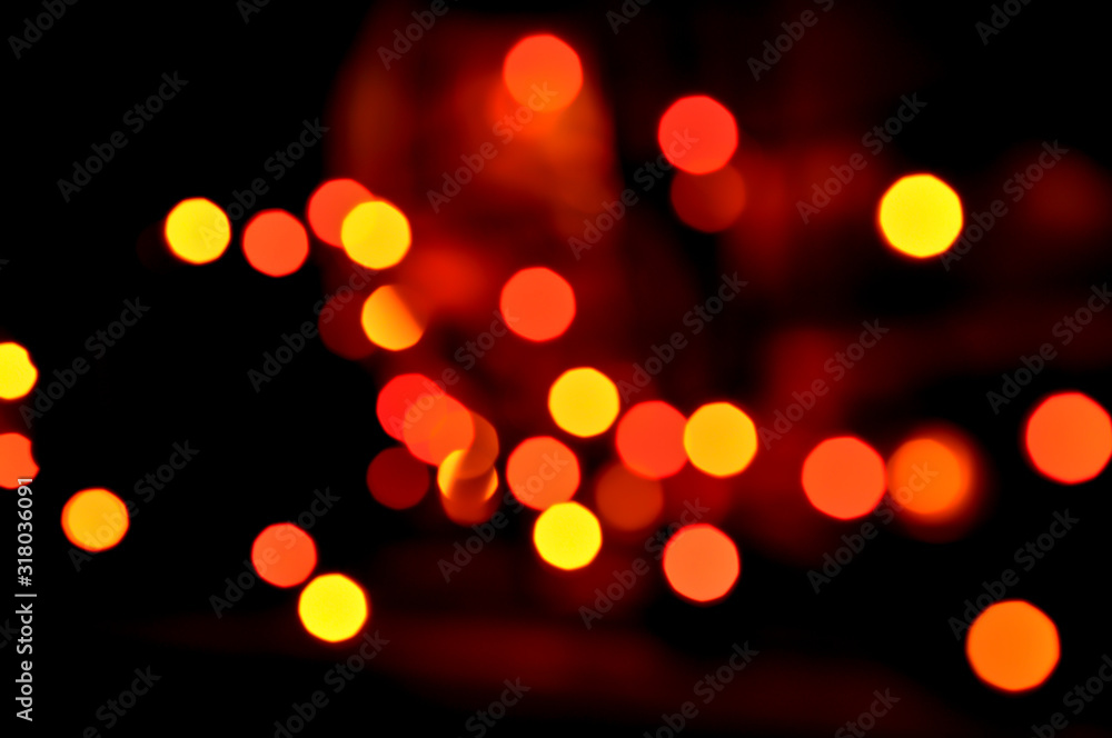 Abstract circular bokeh background of Christmaslight Abstract circular bokeh background of Christmaslight