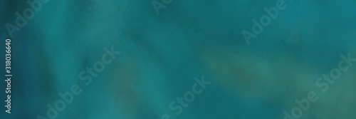 retro horizontal background header with teal green, teal blue and dark slate gray color