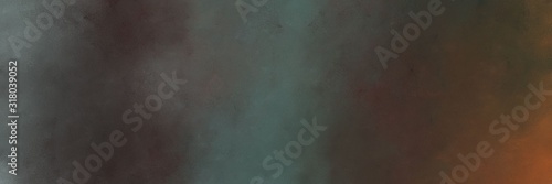 horizontal colorful vintage painting background graphic with dark slate gray, old mauve and dim gray colors. free space for text or graphic