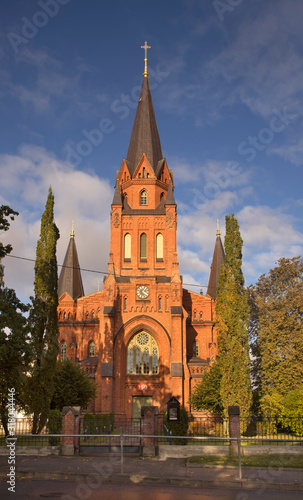 Church of St. Peter in Tartu. Estonia