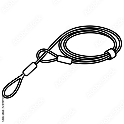 Bike security cable