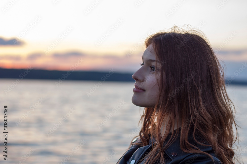 the girl in black leather jacket the loneliness of waiting the girl in black leather jacket the loneliness of waiting