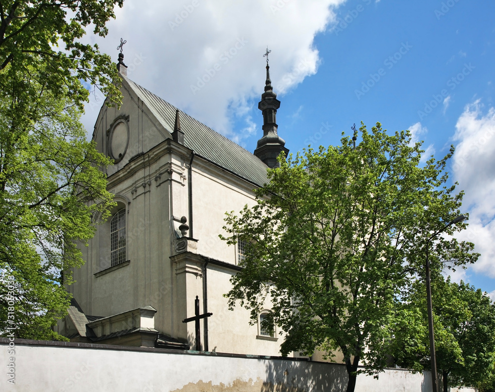 Fototapeta premium Church of St. Anthony in Biala Podlaska. Poland