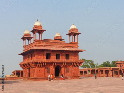 Diwan-i-Khas (Dīwān-e Khass, Diwan-i-Khas, Hall of Private Audience) in Fatehpur Sikri Uttar Pradesh India photo