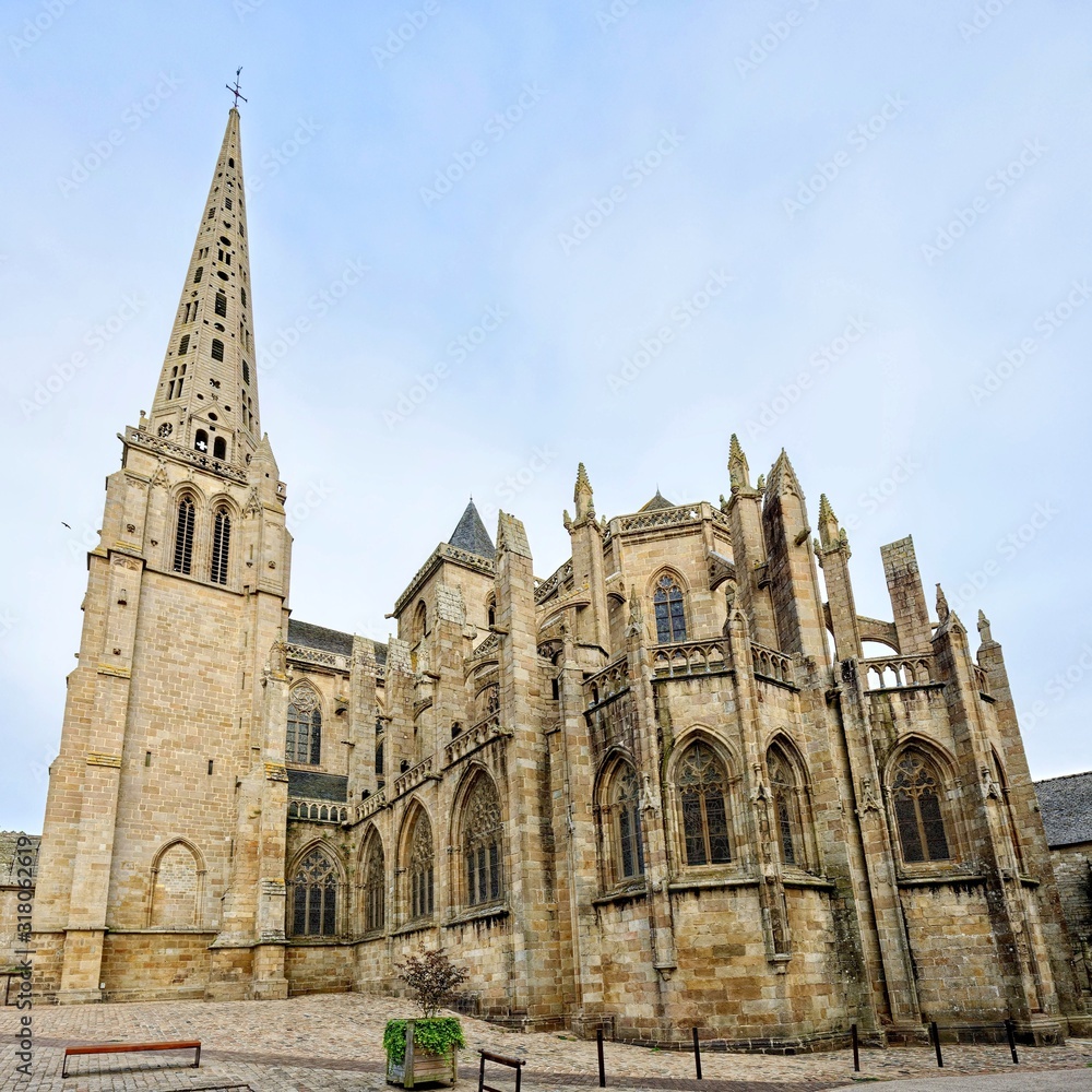 Cathédrale Saint-Tugdual, Tréguier, Côtes-d'Armor, Bretagne, France