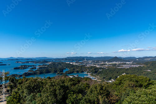 [長崎県]九十九島の風景（石岳展望台）