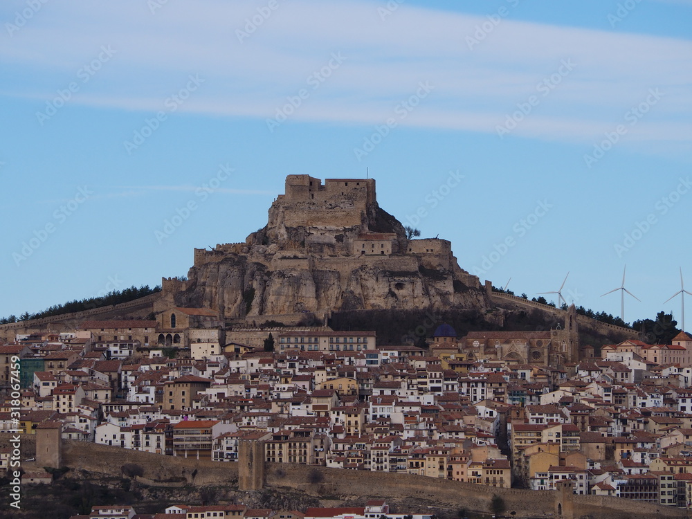 Morella, ciudad fortificada, el Maestrazgo.