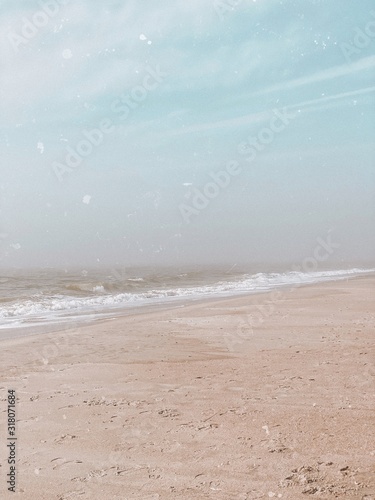 beach and sea