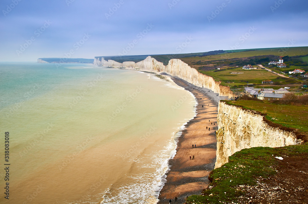 Seven Sisters Cliffs In Eastbourne