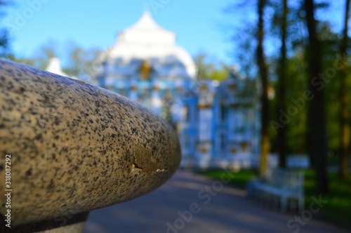  sunny day in the city of pushkin
