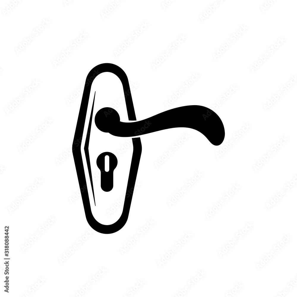 door handle logo vector door handle logo vector