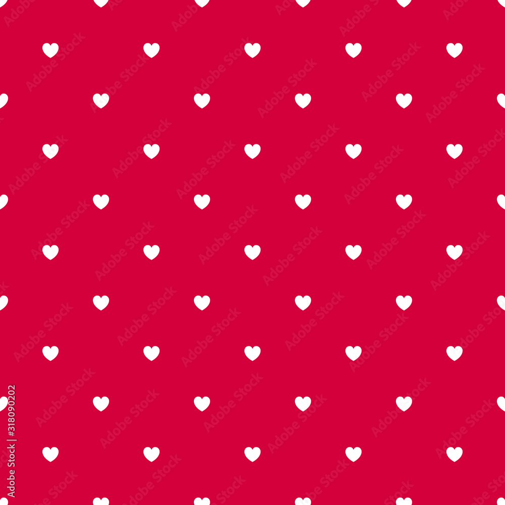 Romantic Red Seamless Polka Heart Vector Pattern Background for Valentine Day ( February 14 ), 8 March, Mother's Day, Marriage, Birth Celebration. Lovely Chic Design. Romantic Red Seamless Polka Heart Vector Pattern Background for Valentine Day ( February 14 ), 8 March, Mother's Day, Marriage, Birth Celebration. Lovely Chic Design.