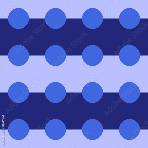 Seamless pattern with geometric shapes.
