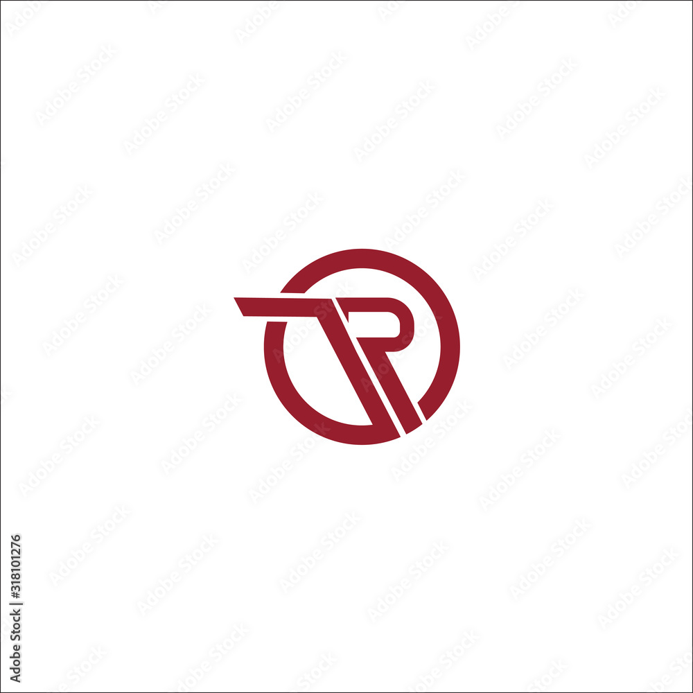 TR or RT logo initial letter design TR or RT logo initial letter design