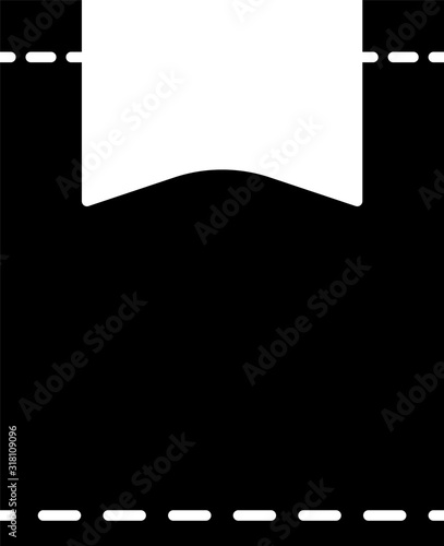 Black Plastic bag icon isolated on white background. Disposable cellophane and polythene package prohibition sign. Vector Illustration