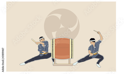 お祭り　和太鼓