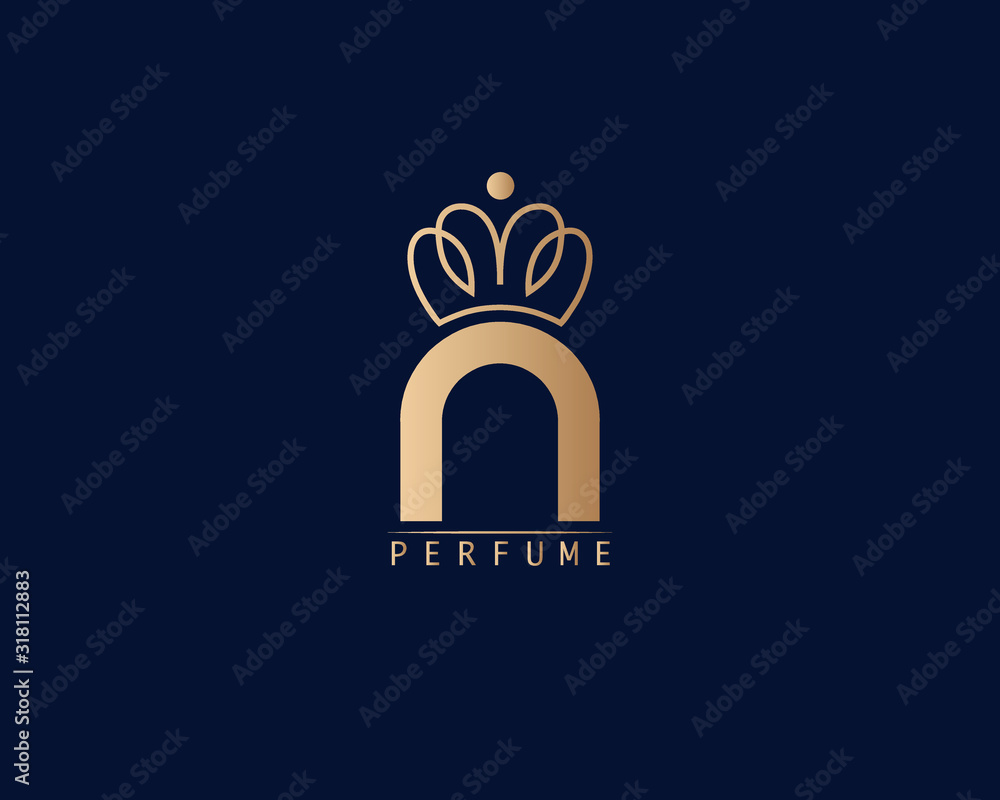 Luxury Letter perfume logo design and also symbol and icon. this logo ...