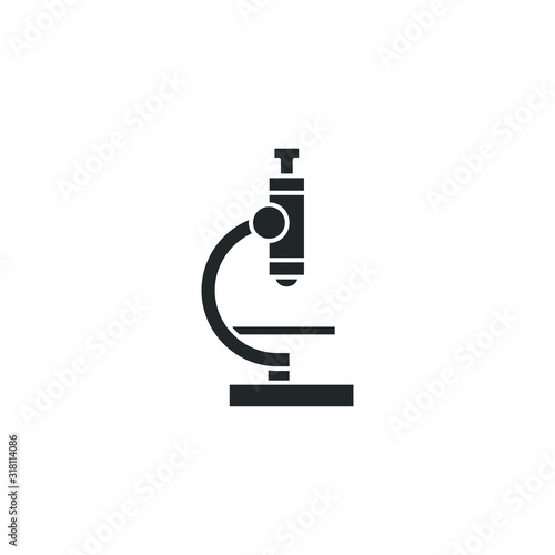 microscope icon template color editable. microscope symbol vector sign isolated on white background illustration for graphic and web design. © Frog_Ground