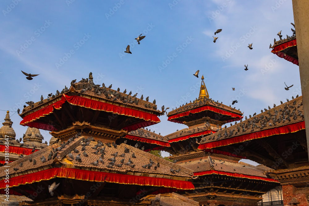 Various temples located in Kathmandu durbar square(World Heritage Sites declared by UNESCO) and is one of the major attraction of Kathmandu Various temples located in Kathmandu durbar square(World Heritage Sites declared by UNESCO) and is one of the major attraction of Kathmandu