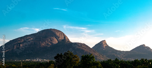 Madhugiri, Second Largest Monolith, in Asia, Karnataka, India photo