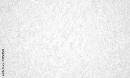 Concrete wall white grey color for background. Old grunge textures with scratches and cracks. White painted cement wall texture.