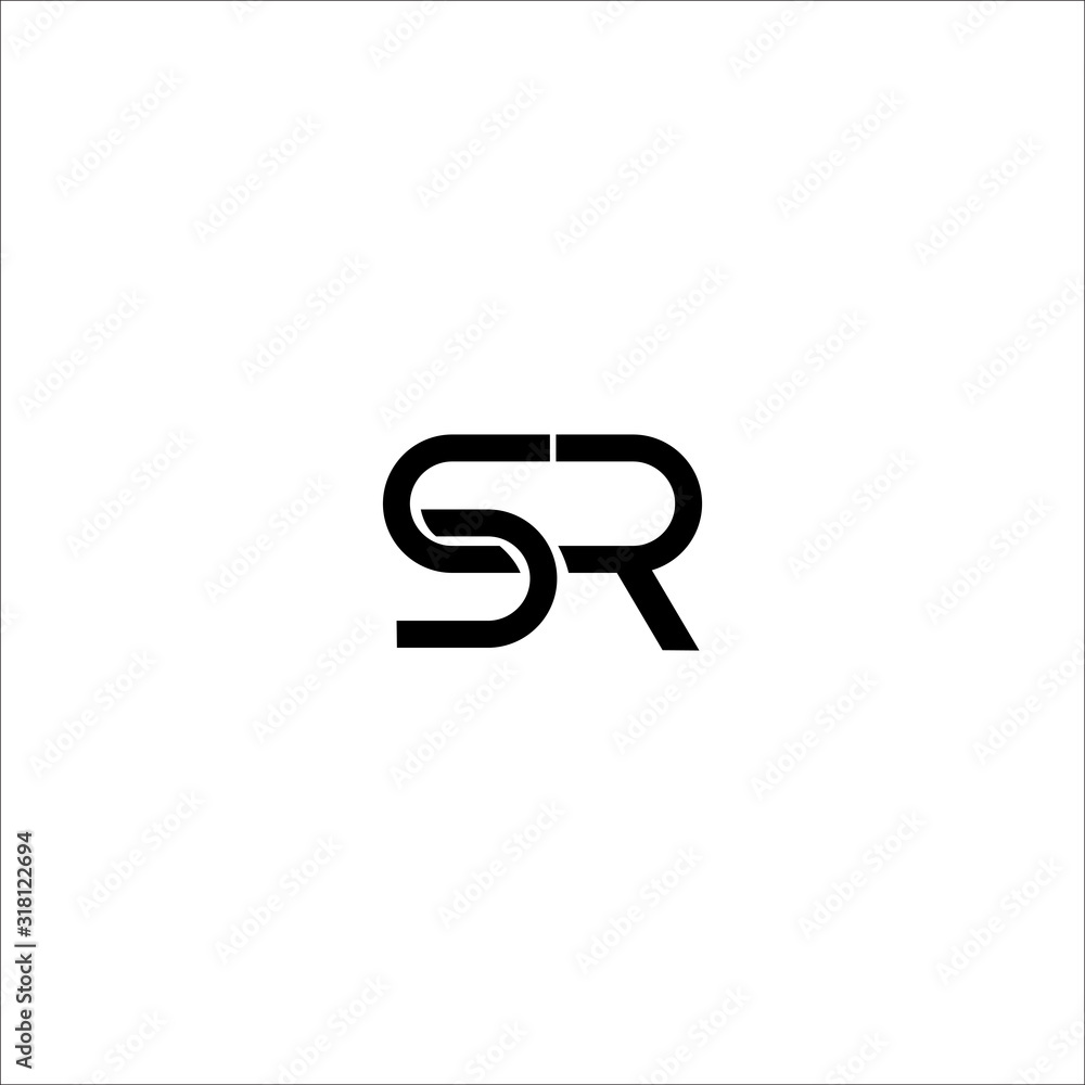 SR Letter Logo design concept SR Letter Logo design concept