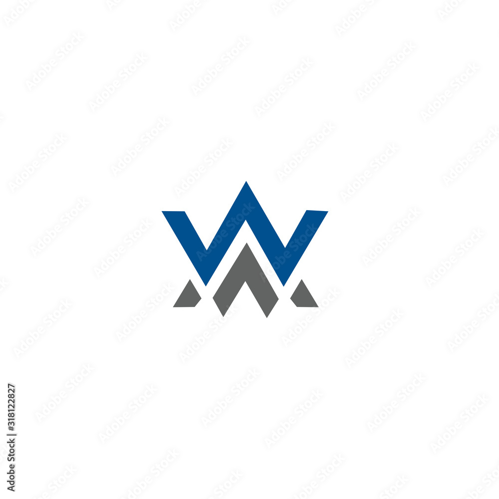 wa Logo Design Vector Modern wa Logo Design Vector Modern