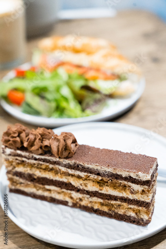 bread with cheese and olives