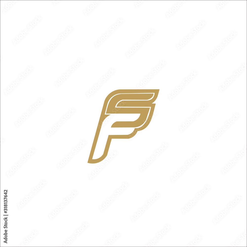 SF or FS Letter Logo Design SF or FS Letter Logo Design