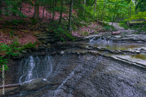 Bridal Veil Falls.Cuyahoga National Park.Ohio.USA