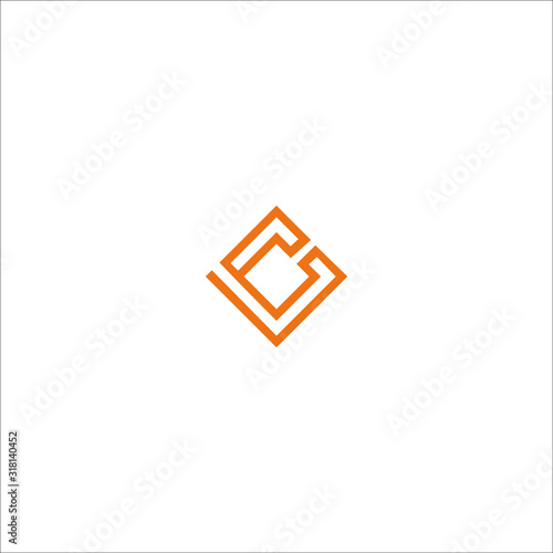 LC L C Letter Logo Design Template
