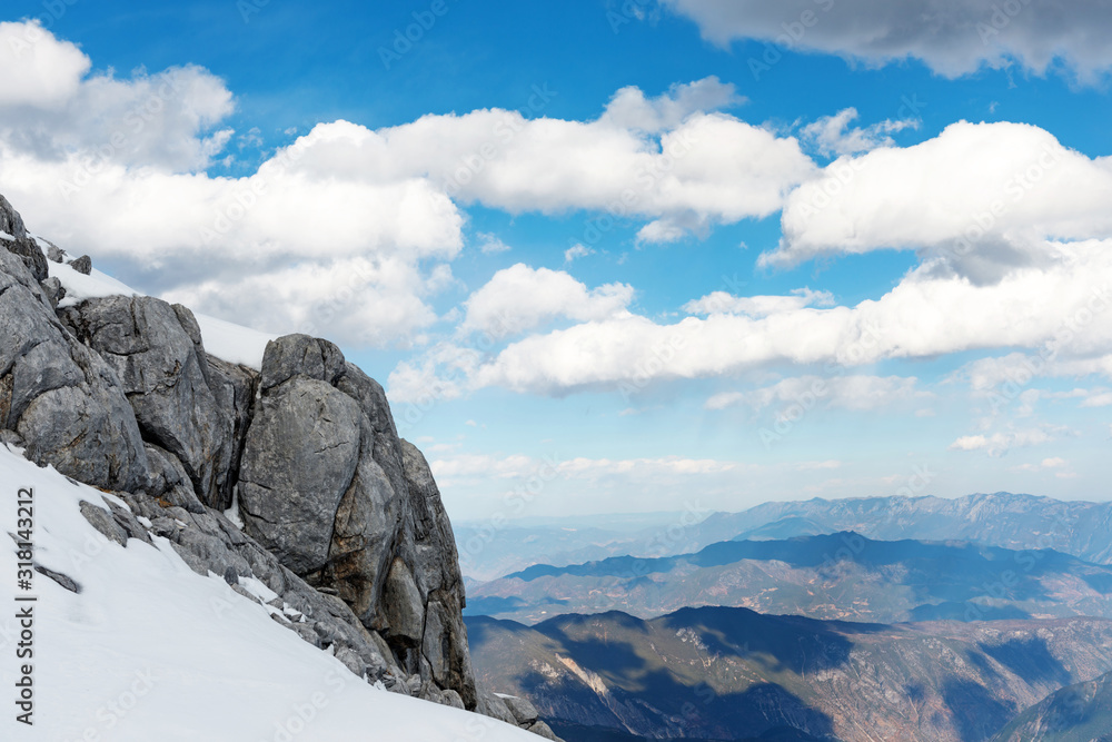 custom made wallpaper toronto digitalSnow capped mountains