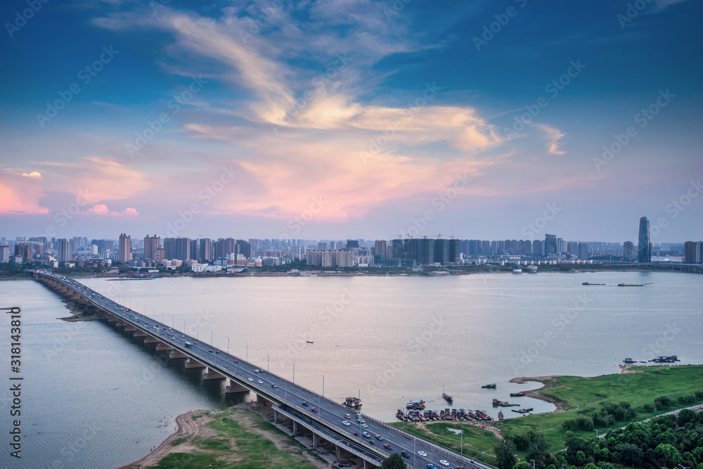 Panoramic picture of China nanchang