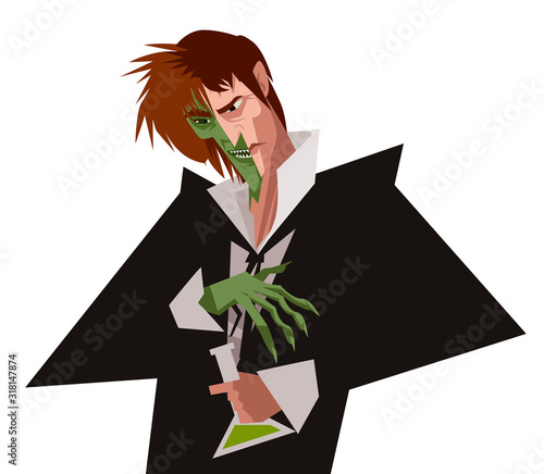 evil doctor mutant monster transformation