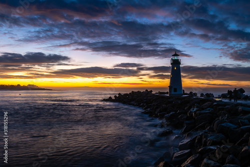 Breakwater Lighthouse at Sunrise