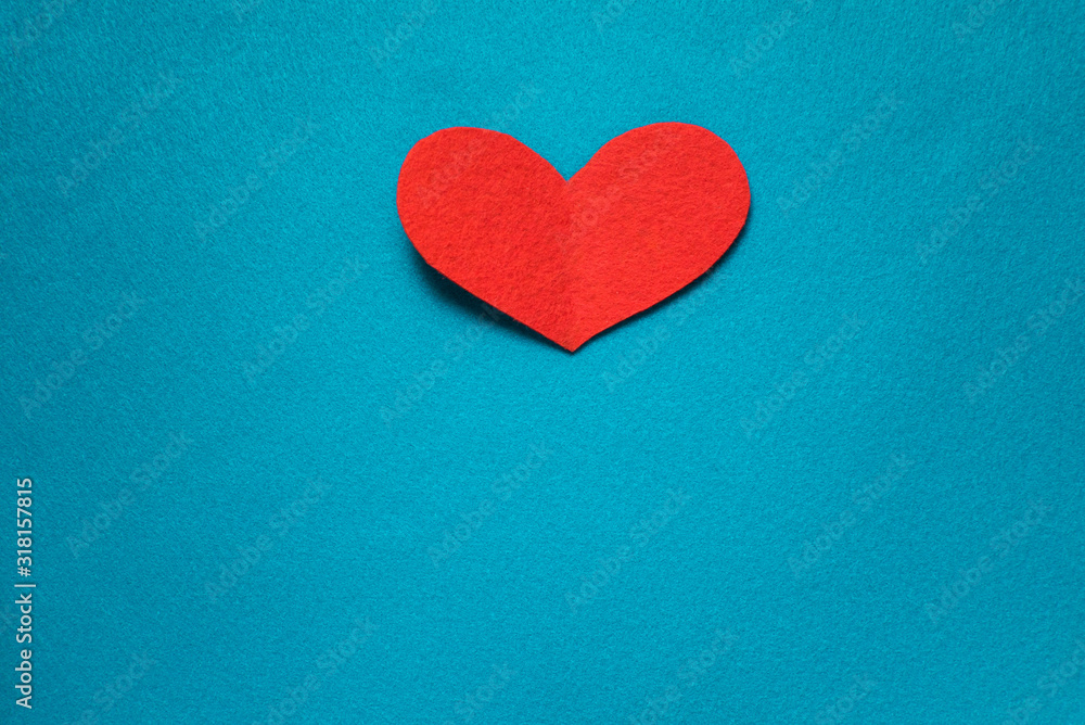 scrapbooking red heart on a blue background fabric, valentine scrapbooking red heart on a blue background fabric, valentine