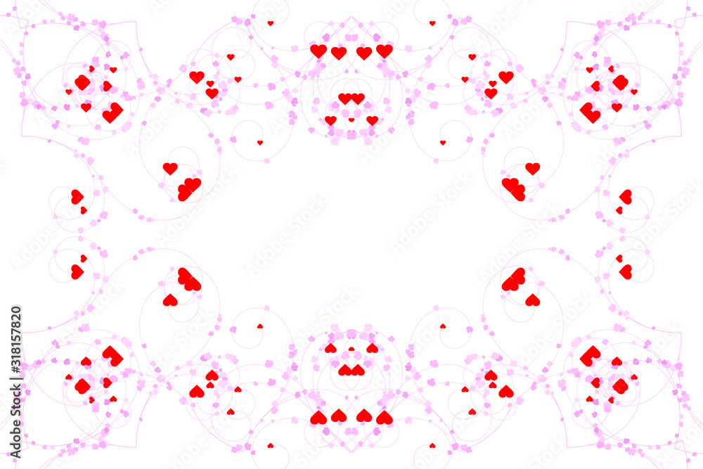 seamless background with hearts seamless background with hearts