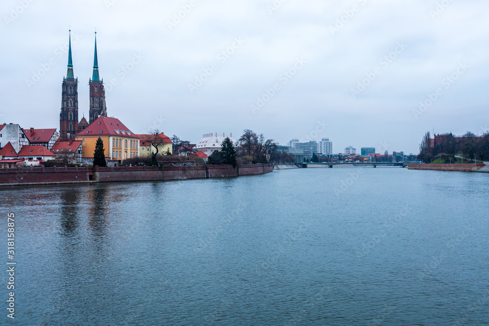 Streets, architecture and everyday life in the city of Wroclaw on the Odra River, the historic capital of Lower Silesia.