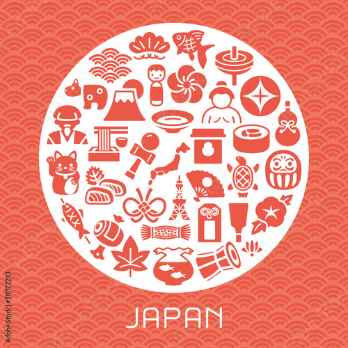 日本のアイコン　カード