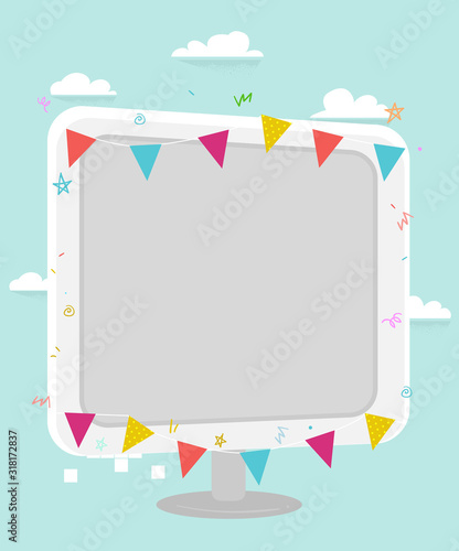 Party Computer Monitor Boar...